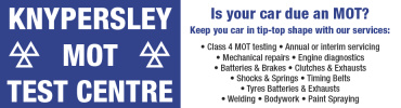 Knypersley MOT Test Centre Ltd